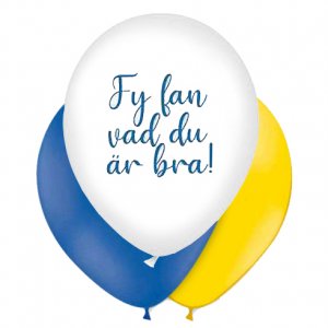 Luftballons - Verdammt, du bist gut! - 8er-Pack