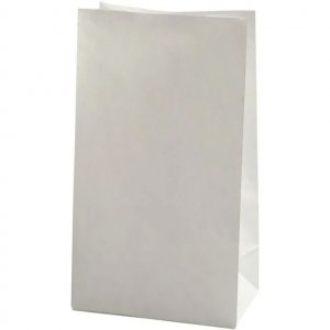 Papiertten - 27 x 15 cm - Wei - 10 Stck