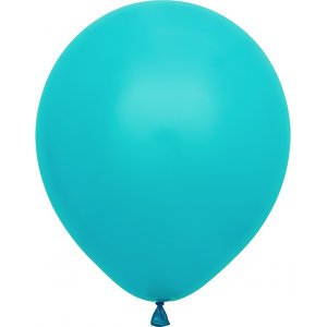 Einfarbige Mini-Luftballons - Premium 13 cm - Trkis