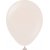 Mini-Luftballons einfarbig - Premium 13 cm - Weier Sand - 25er-Pack