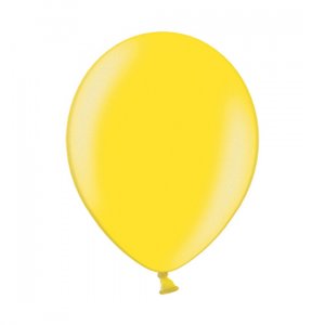 Luftballons - Metallic - Gelb - 10er-Pack