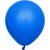 Luftballons einfarbig - Premium 45 cm - Blau - 5er-Pack