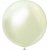 Luftballons einfarbig - Premium 60 cm - Grngold Chrom - 2er-Pack