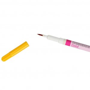 Essbarer Stift - Gold