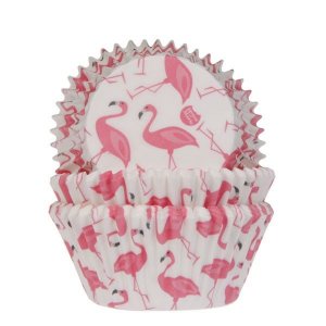 Muffinformen - Flamingos - 50er-Pack