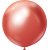 Luftballons einfarbig - Premium 60 cm - Rot Chrom - 2er-Pack