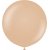 Luftballons einfarbig - Premium 60 cm - Desert Sand - 2er-Pack