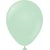 Mini-Luftballons einfarbig - Premium 13 cm - Macaron Green - 25er-Pack