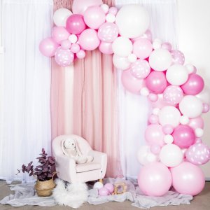 Ballonbogen - 5 m - Babyrosa