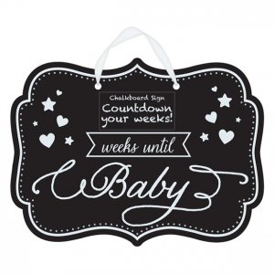 Zeichen - Countdown bis zum Baby