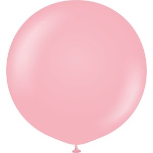 Luftballons einfarbig - Premium 90 cm - Flamingo Pink - 2er-Pack