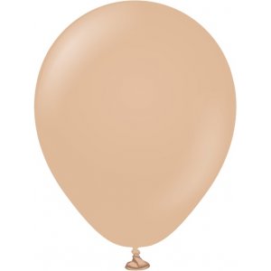 Miniballons schlicht - Premium 13 cm - Wstensand