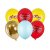 Ballonstrau - Happy Birthday - Racing - 6er-Pack