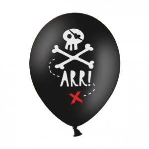 Luftballons - Piratenparty - 6er-Pack