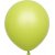 Mini-Luftballons einfarbig - Premium 13 cm - Limettengrn - 25er-Pack