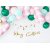 Folienballon - Pink Christmas - Candy Cane - Pink/Wei