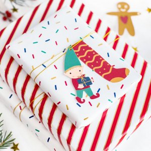 Geschenkanhnger - Santas Mix - 12er-Pack