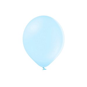 Miniballons - Pastell - Premium 12 cm - Hellblau - 10er-Pack