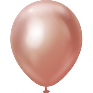 Luftballons schlicht - Premium 30 cm - Rosgold Chrom