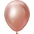 Luftballons schlicht - Premium 30 cm - Rosgold Chrom - 10er-Pack