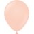 Mini-Luftballons schlicht - Premium 13 cm - Macaron Lachs - 25er-Pack