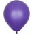 Mini-Luftballons einfarbig - Premium 13 cm - Violett - 25er-Pack