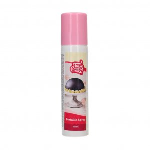 Essbares Spray - FunCakes - Metallic Black - 100 ml