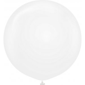 Luftballons schlicht - Premium 60 cm - Kristalltransparent