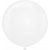 Luftballons einfarbig - Premium 60 cm - Kristalltransparent - 2er-Pack