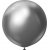 Luftballons einfarbig - Premium 60 cm - Space Grey Chrome - 2er-Pack