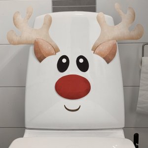 Weihnachtsbus des Weihnachtsmanns - Rudolf