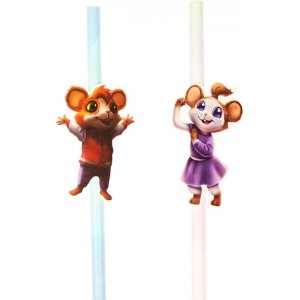 Strohhalme - Mickey & Helium - 10er-Pack