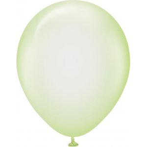 Luftballons schlicht - Premium 30 cm - Grner reiner Kristall