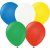 Feste Luftballons - Premium 30 cm - Standardfarben mischen - 10er-Pack