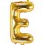 Buchstabenballons - Gold - 35 cm - Buchstabe: E