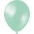 Mini-Luftballons einfarbig - Premium 13 cm - Perlgrn - 25er-Pack