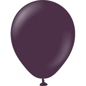 Mini-Luftballons schlicht - Premium 13 cm - Pflaume