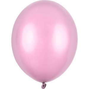 Luftballons - Metallic - Hellrosa - 10er-Pack