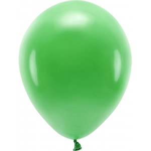 Einfarbige Luftballons - Eco 30 cm - Grasgrn - 10er-Pack