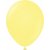 Luftballons einfarbig - Premium 45 cm - Macaron Gelb - 5er-Pack