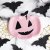 Pappteller - Krbis - Pink Halloween - 6er-Pack