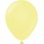 Mini-Luftballons einfarbig - Premium 13 cm - Macaron Gelb - 25er-Pack