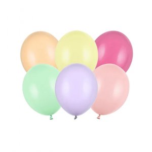 Mini-Luftballons - 100er-Pack - Pastellmischung