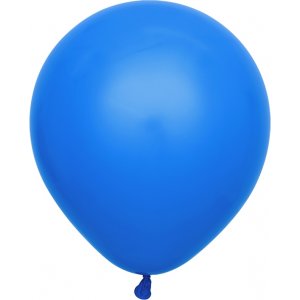 Mini-Luftballons einfarbig - Premium 13 cm - Blau