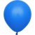 Mini-Luftballons einfarbig - Premium 13 cm - Blau - 25er-Pack