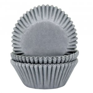 Muffinformen - Grau - 50er-Pack