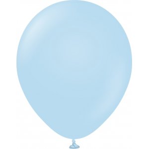 Luftballons einfarbig - Premium 45 cm - Macaron Blue