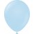 Luftballons einfarbig - Premium 45 cm - Macaron Blue - 5er-Pack