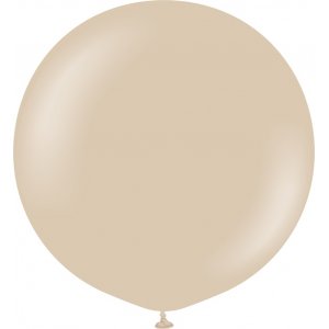 Luftballons schlicht - Premium 60 cm - Haselnuss