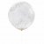 Riesenballons - Weies Konfetti - 3er-Pack